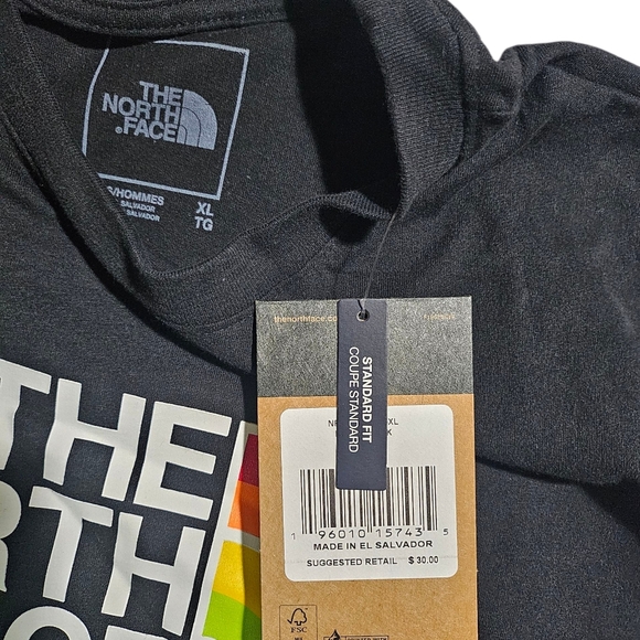 The North Face Pride Mens Black Tank XL - Picture 3 of 5